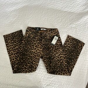 Mavi Brown and Black Straight Leg Jeans